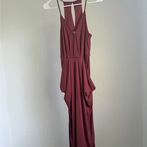 BCBG Burgundy Dress